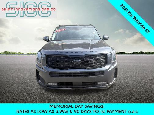 Gray 2021 Kia Telluride SX