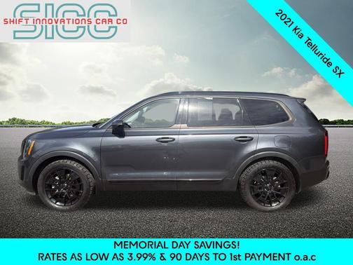 Gray 2021 Kia Telluride SX
