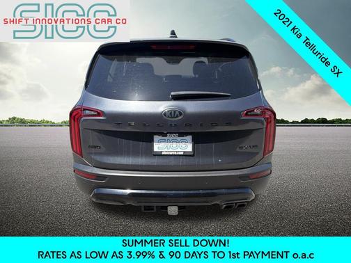 Gray 2021 Kia Telluride SX