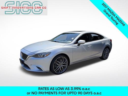 Sonic Silver Metallic 2017 Mazda Mazda6 Grand Touring