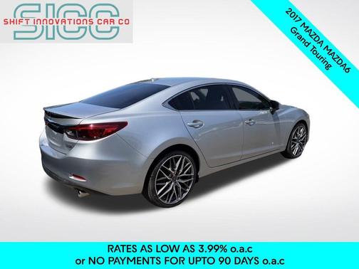 Sonic Silver Metallic 2017 Mazda Mazda6 Grand Touring