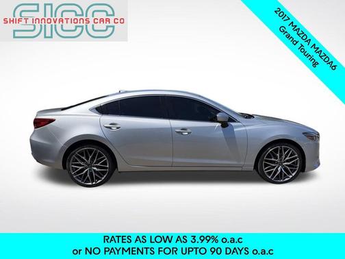 Sonic Silver Metallic 2017 Mazda Mazda6 Grand Touring