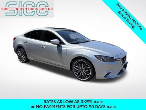 Sonic Silver Metallic 2017 Mazda Mazda6 Grand Touring