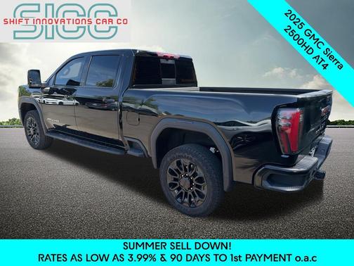 Onyx Black 2025 GMC Sierra 2500 AT4