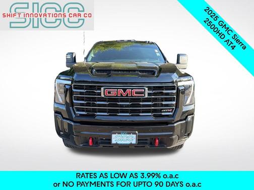 Onyx Black 2025 GMC Sierra 2500 AT4