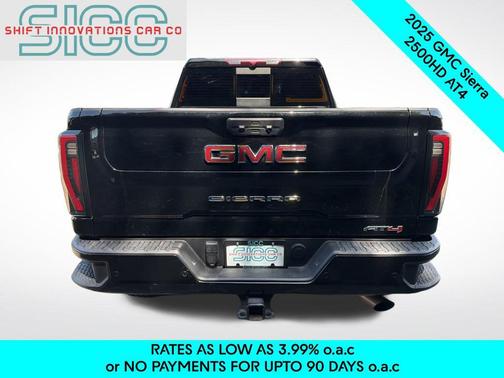 Onyx Black 2025 GMC Sierra 2500 AT4