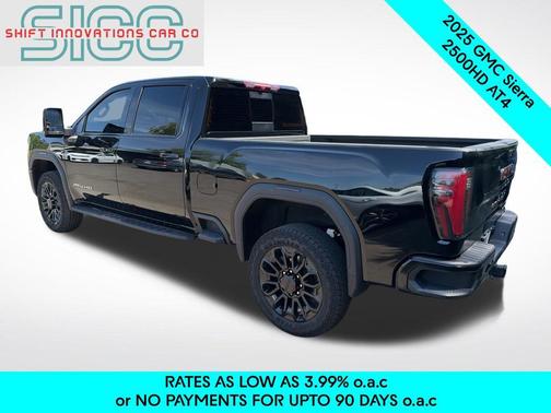 Onyx Black 2025 GMC Sierra 2500 AT4