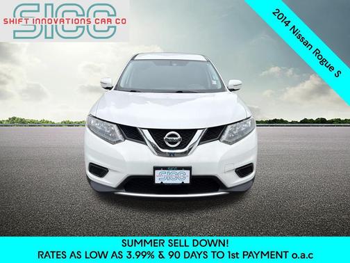Moonlight White 2014 Nissan Rogue S