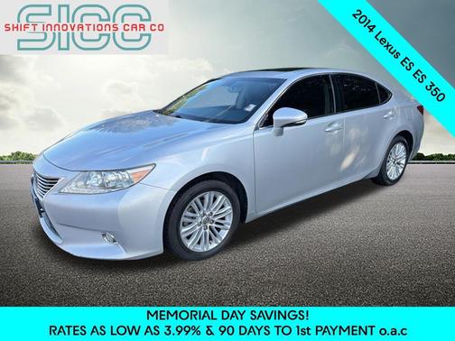 Silver Lining Metallic 2014 Lexus ES 350 Base