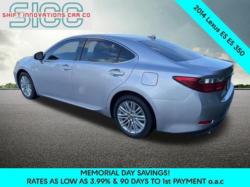 Silver Lining Metallic 2014 Lexus ES 350 Base