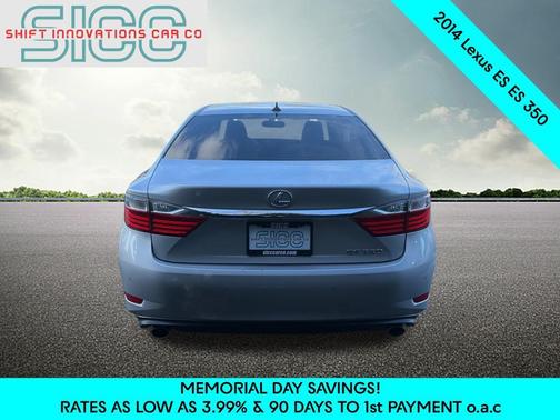 Silver Lining Metallic 2014 Lexus ES 350 Base