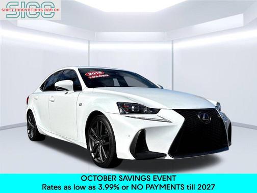 Ultra White 2018 Lexus IS 300 Base
