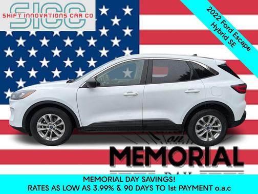 White 2022 Ford Escape SE
