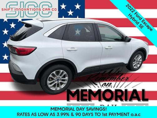 White 2022 Ford Escape SE