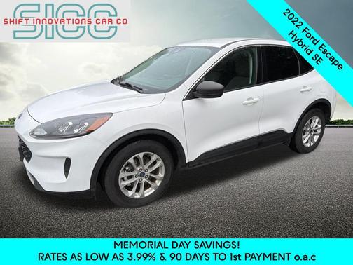 White 2022 Ford Escape SE