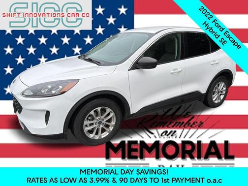 White 2022 Ford Escape SE