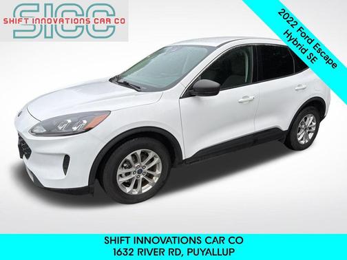 White 2022 Ford Escape SE