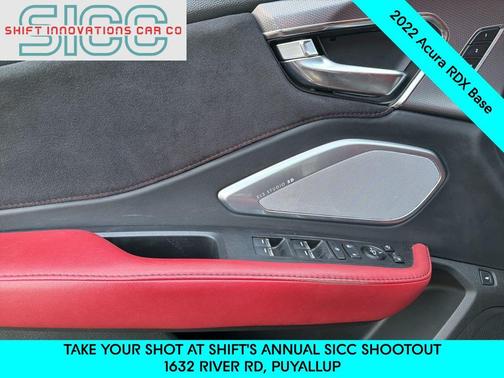 Black 2022 Acura RDX A-Spec Advance Package