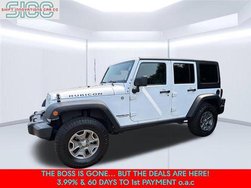 Bright White Clearcoat 2015 Jeep Wrangler Unlimited Rubicon
