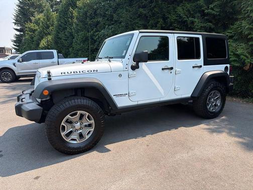 Bright White Clearcoat 2015 Jeep Wrangler Unlimited Rubicon