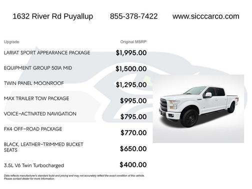 2015 Ford F-150 Lariat