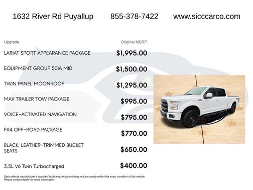 2015 Ford F-150 Lariat