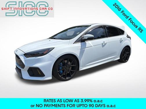 Frozen White 2016 Ford Focus RS Base