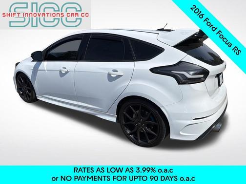 Frozen White 2016 Ford Focus RS Base