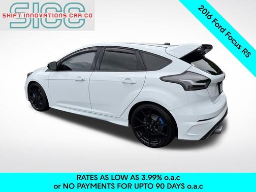 Frozen White 2016 Ford Focus RS Base
