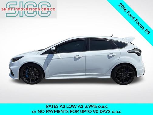 Frozen White 2016 Ford Focus RS Base