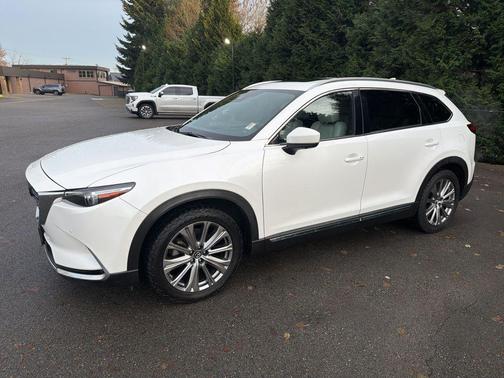 Snowflake White Pearl Mica 2021 Mazda CX-9 Signature