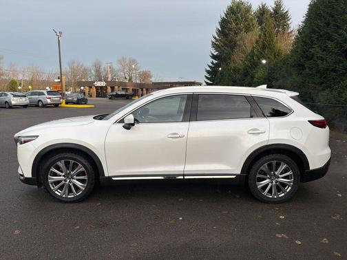 Snowflake White Pearl Mica 2021 Mazda CX-9 Signature