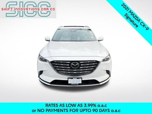 Snowflake White Pearl Mica 2021 Mazda CX-9 Signature