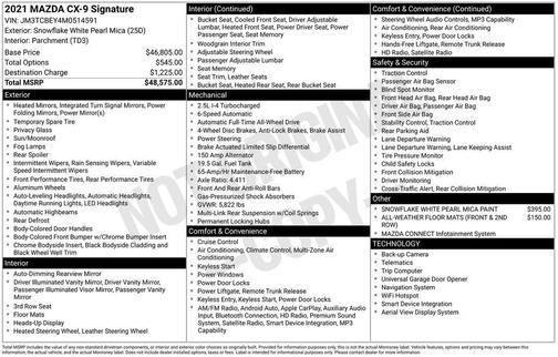 2021 Mazda CX-9 Signature