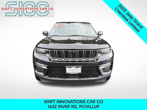 Diamond Black Crystal Pearlcoat 2023 Jeep Grand Cherokee Limited