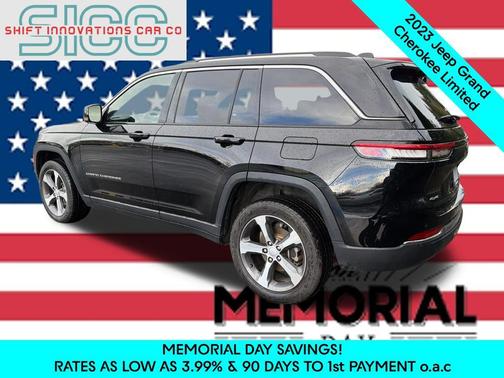 Diamond Black Crystal Pearlcoat 2023 Jeep Grand Cherokee Limited