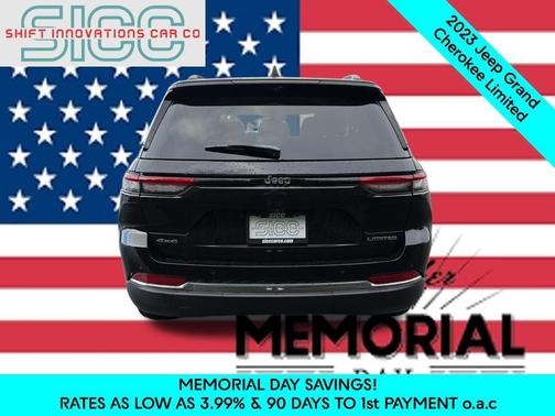 Diamond Black Crystal Pearlcoat 2023 Jeep Grand Cherokee Limited
