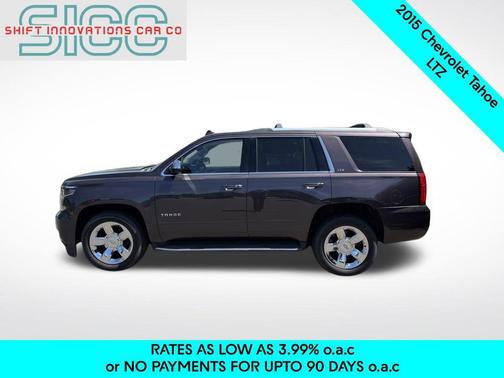 Sable Metallic 2015 Chevrolet Tahoe LTZ