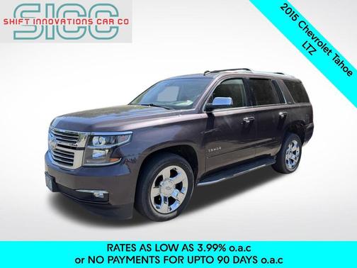Sable Metallic 2015 Chevrolet Tahoe LTZ