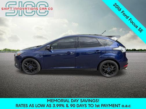 Kona Blue 2016 Ford Focus SE