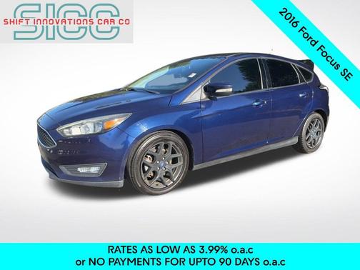 Kona Blue 2016 Ford Focus SE