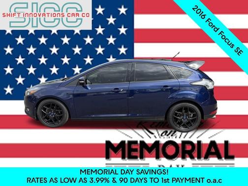 Kona Blue 2016 Ford Focus SE