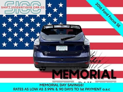 Kona Blue 2016 Ford Focus SE