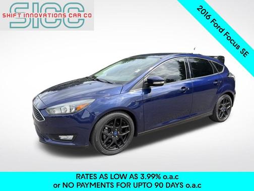Kona Blue 2016 Ford Focus SE