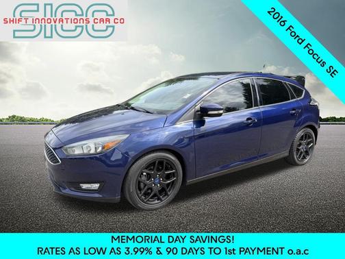 Kona Blue 2016 Ford Focus SE