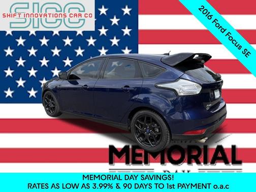 Kona Blue 2016 Ford Focus SE