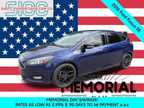 Kona Blue 2016 Ford Focus SE