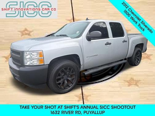 Silver Ice Metallic 2012 Chevrolet Silverado 1500 Work Truck Truck