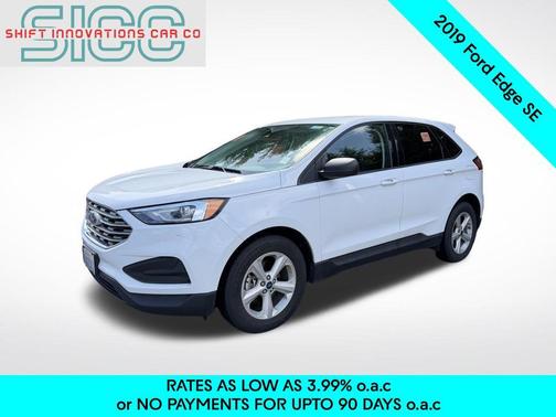 Oxford White 2019 Ford Edge SE