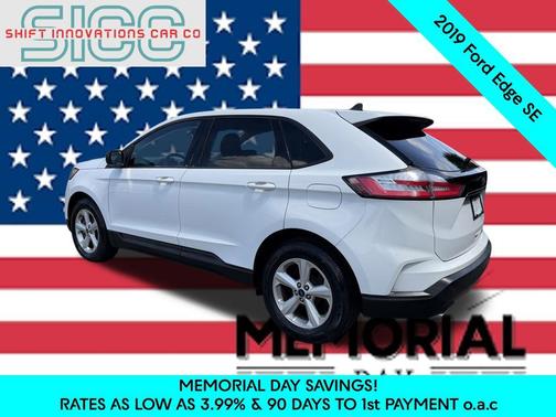 Oxford White 2019 Ford Edge SE